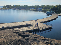 位于萨德伯里市中心的拉姆齐湖Ramsey Lake (法语: Lac Ramsey)